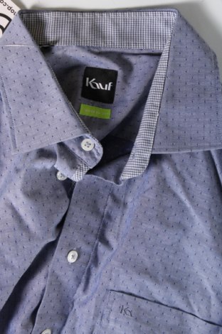 Мъжка риза Kauf, Размер L, Цвят Син, Цена 25,00 лв.