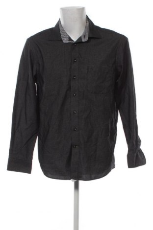 Ανδρικό πουκάμισο Kauf, Μέγεθος L, Χρώμα Μαύρο, Τιμή 9,50 €