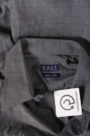 Мъжка риза Kauf, Размер L, Цвят Сив, Цена 13,92 лв.