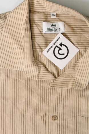 Herrenhemd Kingfield, Größe XL, Farbe Beige, Preis 4,64 €