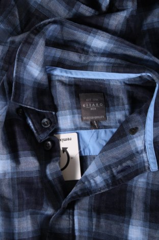 Мъжка риза Kitaro, Размер M, Цвят Син, Цена 6,67 лв.