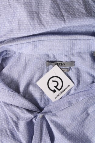 Ανδρικό πουκάμισο Koton, Μέγεθος L, Χρώμα Μπλέ, Τιμή 8,72 €