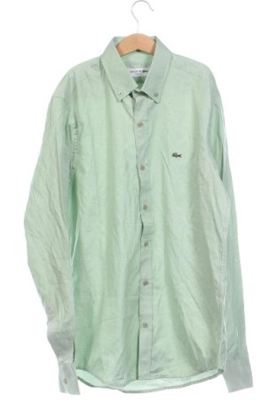 Ανδρικό πουκάμισο Lacoste, Μέγεθος S, Χρώμα Πράσινο, Τιμή 27,83 €
