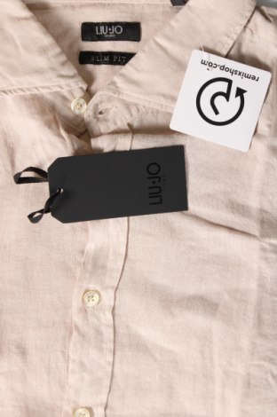 Ανδρικό πουκάμισο Liu Jo, Μέγεθος XXL, Χρώμα  Μπέζ, Τιμή 62,63 €