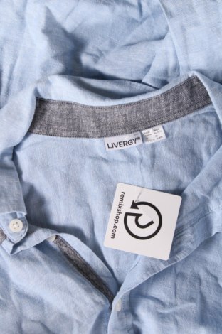 Ανδρικό πουκάμισο Livergy, Μέγεθος XL, Χρώμα Μπλέ, Τιμή 17,94 €