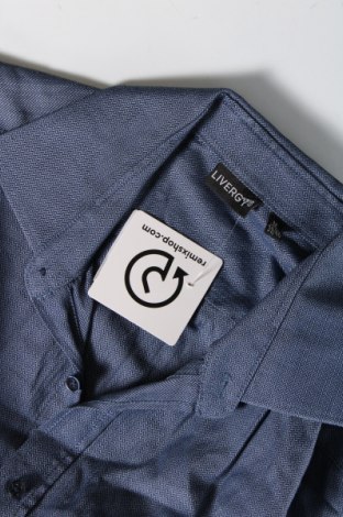 Ανδρικό πουκάμισο Livergy, Μέγεθος M, Χρώμα Μπλέ, Τιμή 4,84 €