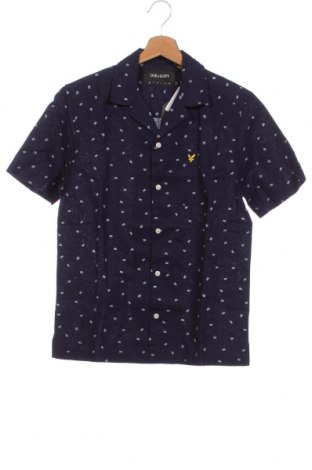 Ανδρικό πουκάμισο Lyle & Scott, Μέγεθος XS, Χρώμα Μπλέ, Τιμή 52,58 €