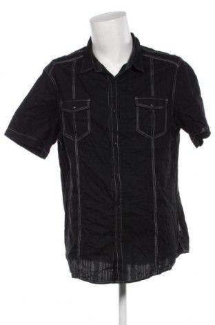 Ανδρικό πουκάμισο Machine, Μέγεθος XXL, Χρώμα Μαύρο, Τιμή 10,23 €