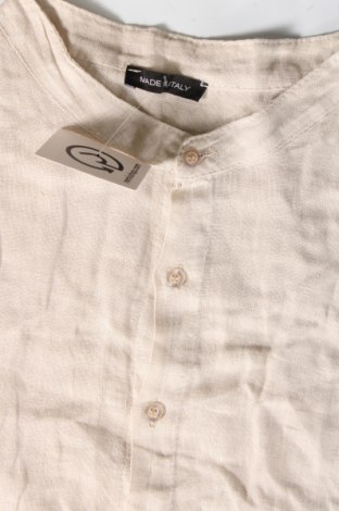 Ανδρικό πουκάμισο Made In Italy, Μέγεθος 3XL, Χρώμα Εκρού, Τιμή 17,94 €