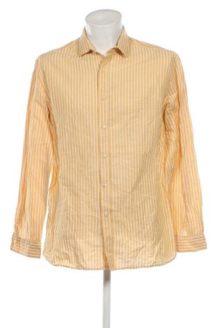 Ανδρικό πουκάμισο Mango, Μέγεθος XL, Χρώμα Κίτρινο, Τιμή 8,70 €