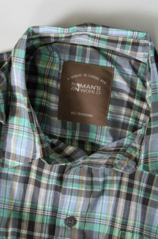 Мъжка риза Man's World, Размер XL, Цвят Многоцветен, Цена 4,93 лв.