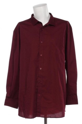 Herrenhemd Marcel Battiston, Größe 4XL, Farbe Rot, Preis € 17,15