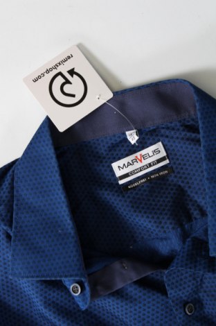 Herrenhemd Marvelis, Größe XXL, Farbe Blau, Preis 20,18 €
