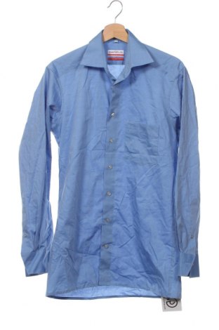 Ανδρικό πουκάμισο Marvelis, Μέγεθος S, Χρώμα Μπλέ, Τιμή 4,49 €