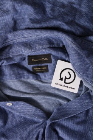 Herrenhemd Massimo Dutti, Größe M, Farbe Blau, Preis 14,72 €
