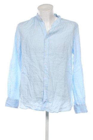 Мъжка риза Massimo Dutti, Размер XL, Цвят Син, Цена 47,00 лв.