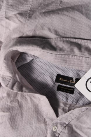 Ανδρικό πουκάμισο Massimo Dutti, Μέγεθος M, Χρώμα Γκρί, Τιμή 18,21 €