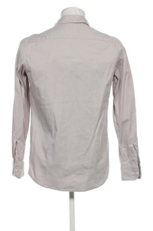 Мъжка риза Massimo Dutti, Размер M, Цвят Сив, Цена 30,10 лв.