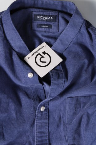 Ανδρικό πουκάμισο McNeal, Μέγεθος M, Χρώμα Μπλέ, Τιμή 21,15 €