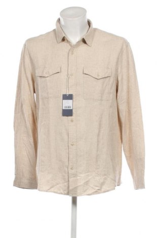 Ανδρικό πουκάμισο McNeal, Μέγεθος XL, Χρώμα  Μπέζ, Τιμή 22,27 €
