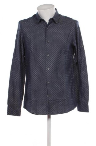 Herrenhemd Michael Kors, Größe M, Farbe Blau, Preis € 61,55