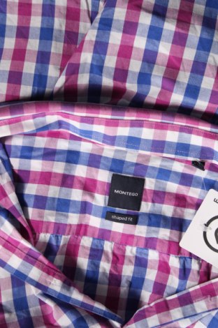 Herrenhemd Montego, Größe XL, Farbe Mehrfarbig, Preis 18,25 €