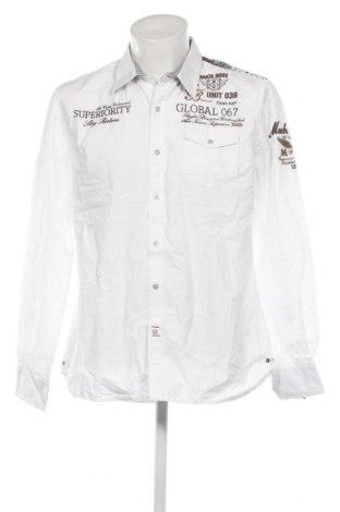 Herrenhemd Much More, Größe L, Farbe Weiß, Preis € 11,50