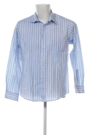 Ανδρικό πουκάμισο New Roads, Μέγεθος M, Χρώμα Μπλέ, Τιμή 3,54 €
