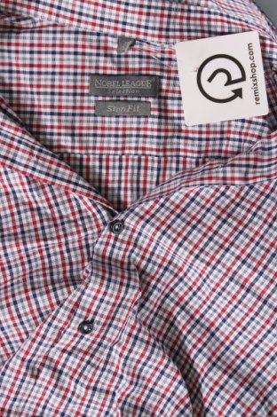 Ανδρικό πουκάμισο Nobel League, Μέγεθος M, Χρώμα Πολύχρωμο, Τιμή 4,31 €