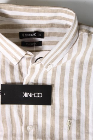 Ανδρικό πουκάμισο Ochnik, Μέγεθος XXL, Χρώμα  Μπέζ, Τιμή 34,38 €