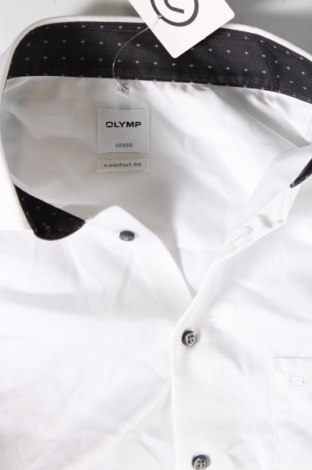 Мъжка риза Olymp, Размер L, Цвят Бял, Цена 44,18 лв.
