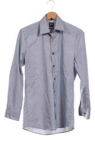 Ανδρικό πουκάμισο Olymp, Μέγεθος M, Χρώμα Μπλέ, Τιμή 13,08 €