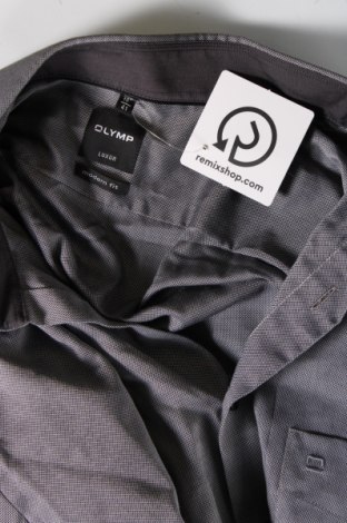 Мъжка риза Olymp, Размер L, Цвят Сив, Цена 9,40 лв.