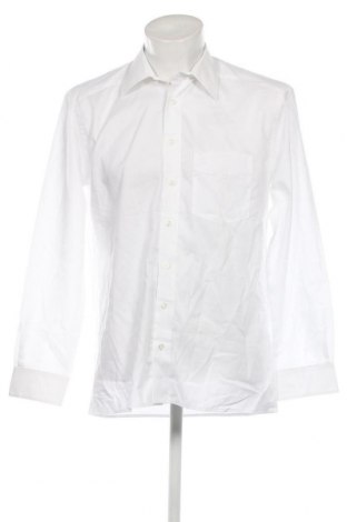 Ανδρικό πουκάμισο Olymp, Μέγεθος M, Χρώμα Λευκό, Τιμή 24,13 €