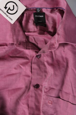 Ανδρικό πουκάμισο Olymp, Μέγεθος L, Χρώμα Ρόζ , Τιμή 29,07 €