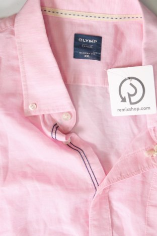 Ανδρικό πουκάμισο Olymp, Μέγεθος XXL, Χρώμα Ρόζ , Τιμή 47,85 €