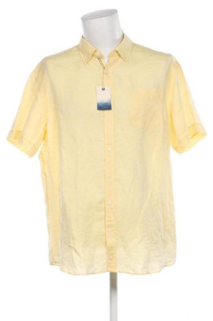 Ανδρικό πουκάμισο Olymp, Μέγεθος XXL, Χρώμα Κίτρινο, Τιμή 46,80 €