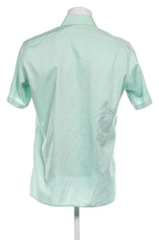 Ανδρικό πουκάμισο Olymp, Μέγεθος L, Χρώμα Πράσινο, Τιμή 41,54 €