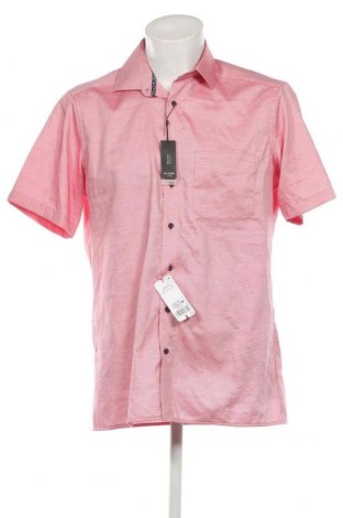 Ανδρικό πουκάμισο Olymp, Μέγεθος L, Χρώμα Κόκκινο, Τιμή 43,64 €