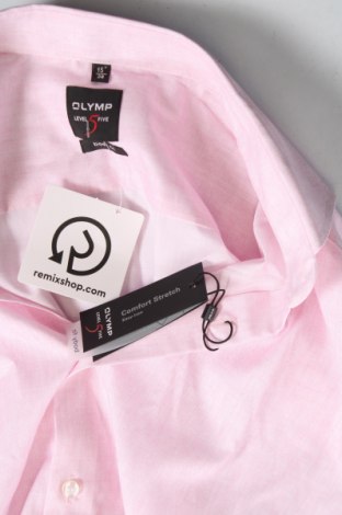 Herrenhemd Olymp, Größe S, Farbe Rosa, Preis 26,82 €