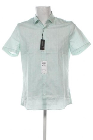 Ανδρικό πουκάμισο Olymp, Μέγεθος L, Χρώμα Πράσινο, Τιμή 44,69 €
