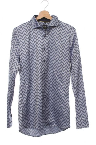 Ανδρικό πουκάμισο Olymp, Μέγεθος M, Χρώμα Μπλέ, Τιμή 5,23 €