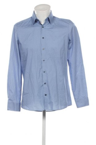 Ανδρικό πουκάμισο Olymp, Μέγεθος M, Χρώμα Μπλέ, Τιμή 24,71 €