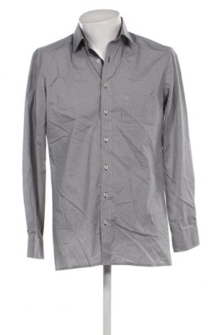 Herrenhemd Olymp, Größe M, Farbe Grau, Preis 32,53 €