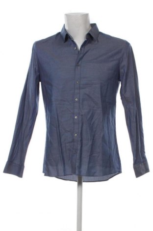 Ανδρικό πουκάμισο Olymp, Μέγεθος L, Χρώμα Μπλέ, Τιμή 29,07 €