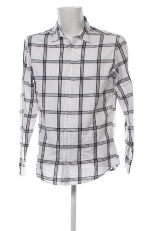 Herrenhemd Jack & Jones, Größe L, Farbe Weiß, Preis 9,46 €
