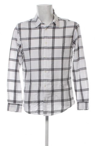 Ανδρικό πουκάμισο Jack & Jones, Μέγεθος L, Χρώμα Λευκό, Τιμή 7,01 €