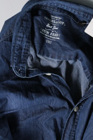 Ανδρικό πουκάμισο Oviesse, Μέγεθος XL, Χρώμα Μπλέ, Τιμή 10,76 €