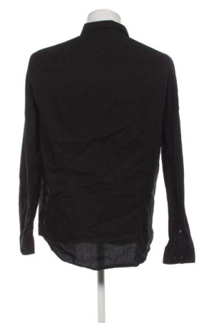 Мъжка риза Pier One, Размер XXL, Цвят Черен, Цена 29,00 лв.