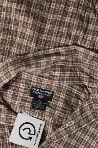 Herrenhemd Polo Jeans Company by Ralph Lauren, Größe M, Farbe Mehrfarbig, Preis € 12,66